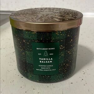 Bath & Body Works Vanilla Balsam Candle